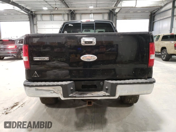 2006 Ford F-150 XLT with VIN 1FTPX14V96NB43224, listed as a Copart auction lot 86156484 with 186,728 mi miles and Clean Title. Bid and sale history available at carsss.com. Image 6.