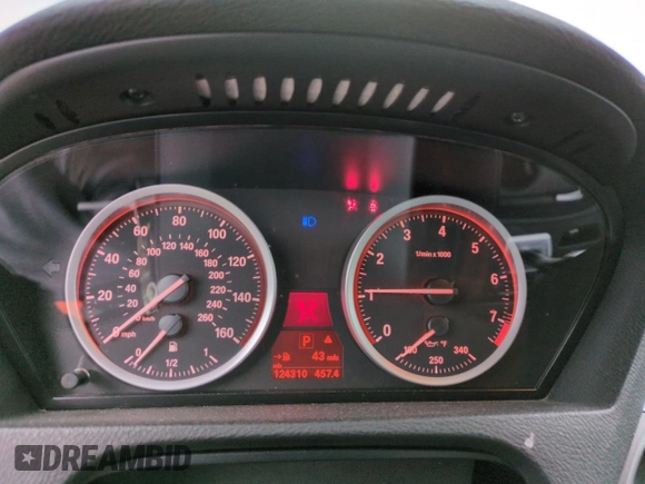 2008 BMW X6 z VIN 5UXFG435X8L220355, wystawiony jako Copart lot #48563315 z przebiegiem 124 310 mil mil oraz Szkoda całkowita • Salvage title. Historia ofert i sprzedaży dostępna na DreamBid. Obrazek 9.