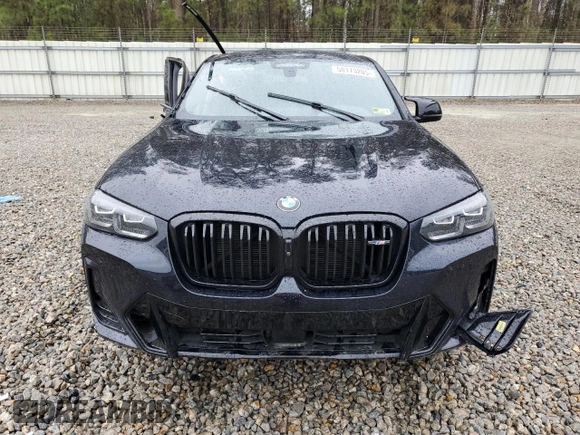 2024 BMW X4 M40i z VIN 5UX43DT09R9U93650, wystawiony jako Copart lot #50173205 z przebiegiem Nie podano mil oraz Szkoda całkowita • Salvage title. Historia ofert i sprzedaży dostępna na DreamBid. Obrazek 5.