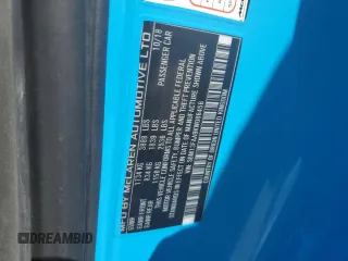 2019 McLaren 570S z VIN SBM13FAA9KW006456, wystawiony jako Copart lot #77400754 z przebiegiem Nie podano mil oraz Nie do naprawy. Historia ofert i sprzedaży dostępna na DreamBid. Obrazek 12.