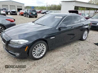 2011 BMW 5 Series 535i with VIN WBAFR7C50BC606025, listed as a Copart auction lot 50393085 with 251,249 mi miles and Salvage Title. Bid and sale history available at carsss.com. Image 1.