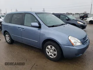2008 Kia Sedona with VIN KNDMB133586242430, listed as a Copart auction lot 44800195 with 101,019 mi miles and Salvage Title. Bid and sale history available at carsss.com. Image 4.