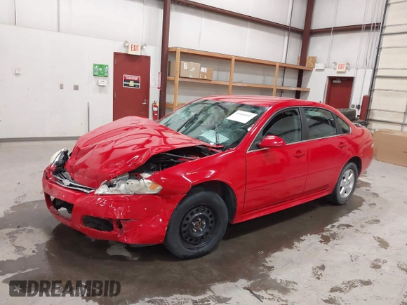 2011 Chevrolet Impala LT Fleet with VIN 2G1WG5EK4B1312531, listed as a IAAI auction lot 42466093 with 124,938 mi miles and . Bid and sale history available at DreamBid. Image 19.