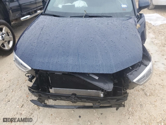 2020 Audi Q3 Premium Plus with VIN WA1BECF38L1037612, listed as a Copart auction lot 83426064 with 50,922 mi miles and Salvage Title. Bid and sale history available at carsss.com. Image 13.