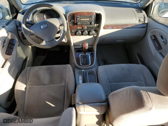2005 Suzuki XL-7 LX with VIN JS3TX92VX54106429, listed as a Copart auction lot 45627815 with 126,344 mi miles and Salvage Title. Bid and sale history available at carsss.com. Image 8.