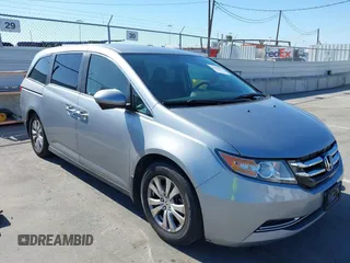 2016 Honda Odyssey SE with VIN 5FNRL5H32GB153002, listed as a IAAI auction lot 42084022 with 63,764 mi miles and . Bid and sale history available at DreamBid. Image 1.