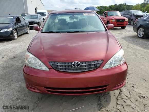 2004 Toyota Camry LE with VIN 4T1BF32K14U064646, listed as a Copart auction lot 51432255 with 44,592 mi miles and Salvage Title. Bid and sale history available at carsss.com. Image 5.