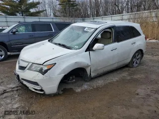 2012 Acura MDX with VIN 2HNYD2H20CH513994, listed as a Copart auction lot 43899855 with 0 mi miles and Clean Title. Bid and sale history available at carsss.com. Image 1.