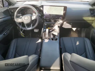 2024 Lexus NX with VIN 2T2KGCEZ5RC043860, listed as a Copart auction lot 42622635 with 12,143 mi miles and Salvage Title. Bid and sale history available at carsss.com. Image 8.
