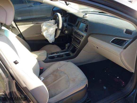 2016 Hyundai Sonata 2.4L SE with VIN 5NPE24AF4GH340064, listed as a IAAI auction lot 41853643 with 1 mi miles. Bid and sale history available at carsss.com. Image 5.