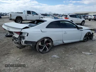 2019 Audi RS 5 z VIN WUAPWAF59KA903186, wystawiony jako Copart lot #42045505 z przebiegiem Nie podano mil oraz Szkoda całkowita • Salvage title. Historia ofert i sprzedaży dostępna na DreamBid. Obrazek 3.