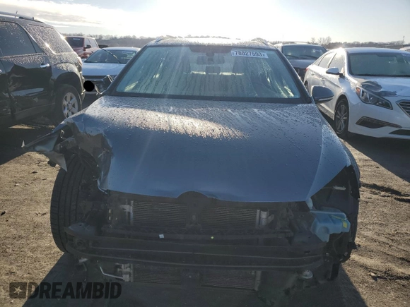 2015 Volkswagen Golf SportWagen TDI SE with VIN 3VWCA7AU0FM509769, listed as a Copart auction lot 78027593 with 0 mi miles. Bid and sale history available at carsss.com. Image 5.