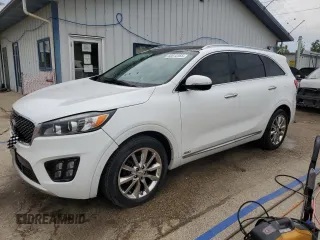 2016 Kia Sorento SX with VIN 5XYPKDA5XGG093981, listed as a Copart auction lot 60612355 with 140,866 mi miles and Salvage title. Bid and sale history available at DreamBid. Image 1.
