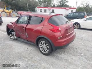 2013 Nissan Juke S with VIN JN8AF5MR6DT221605, listed as a IAAI auction lot 41564352 with 1 mi miles. Bid and sale history available at carsss.com. Image 3.
