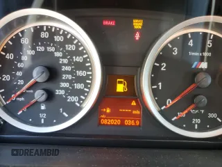 2012 BMW M3 with VIN WBSKG9C58CE799025, listed as a Copart auction lot 73944734 with 82,020 mi miles and Salvage Title. Bid and sale history available at carsss.com. Image 9.