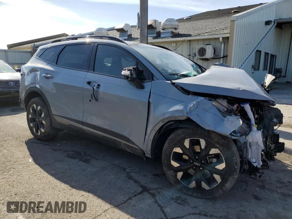 2024 Kia Sportage X-Line with VIN 5XYK6CDF6RG159488, listed as a Copart auction lot 44323165 with Not Provided miles and Salvage Title. Bid and sale history available at carsss.com. Image 4.