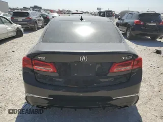 2018 Acura TLX w/Technology Pkg with VIN 19UUB2F50JA004735, listed as a Copart auction lot 75613964 with 104,890 mi miles and Clean Title. Bid and sale history available at carsss.com. Image 6.