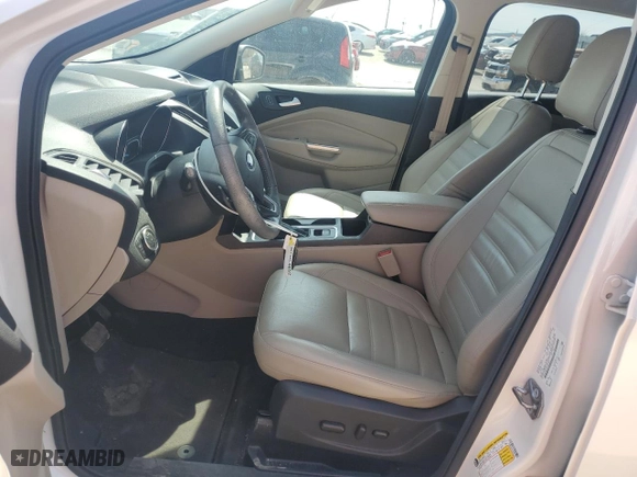 2017 Ford Escape Titanium with VIN 1FMCU0JD5HUE07847, listed as a Copart auction lot 51063215 with 13,815 mi miles and Clean Title. Bid and sale history available at carsss.com. Image 7.