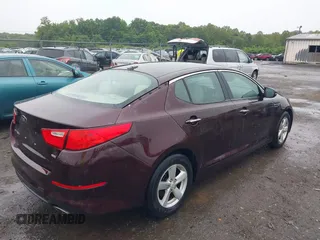 2014 Kia Optima LX z VIN 5XXGM4A73EG270576, wystawiony jako IAAI lot #42335343 z przebiegiem 207 000 mil mil oraz . Historia ofert i sprzedaży dostępna na DreamBid. Obrazek 4.