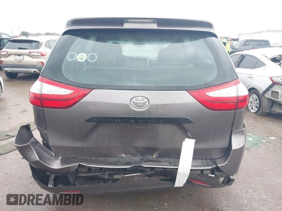 2015 Toyota Sienna L with VIN 5TDZK3DC9FS563593, listed as a IAAI auction lot 41466419 with 136,394 mi miles and . Bid and sale history available at DreamBid. Image 16.