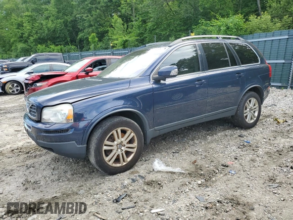 2012 Volvo XC90 with VIN YV4952CZ3C1618231, listed as a Copart auction lot 83522504 with 0 mi miles and Non Repairable. Bid and sale history available at carsss.com. Image 1.