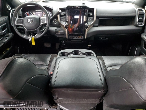 2019 Ram 3500 Laramie with VIN 3C63R3ML7KG676573, listed as a Copart auction lot 73013634 with 109,682 mi miles and Salvage Title. Bid and sale history available at carsss.com. Image 8.