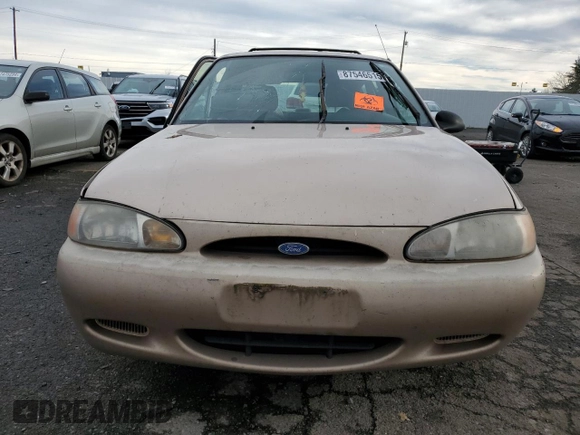 1997 Ford Escort LX with VIN 3FALP15P7VR132710, listed as a Copart auction lot 87546515 with 185,646 mi miles and Salvage Title. Bid and sale history available at DreamBid. Image 5.