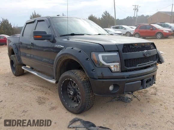 2010 Ford F-150 XL with VIN 1FTFW1EV1AFB76878, listed as a IAAI auction lot 41655373 with 193,064 mi miles. Bid and sale history available at carsss.com. Image 1.