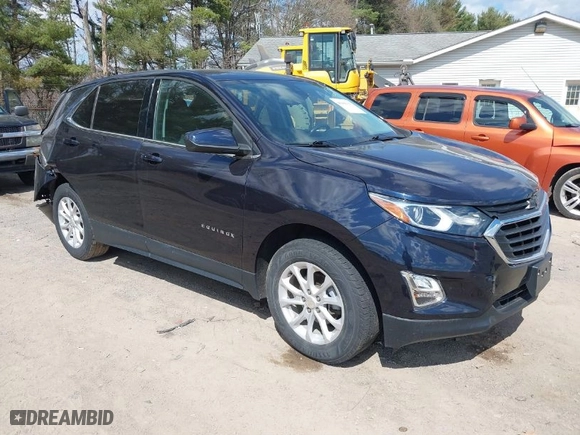 2020 Chevrolet Equinox LT with VIN 3GNAXTEV3LS602742, listed as a IAAI auction lot 41901127 with 65,669 mi miles. Bid and sale history available at carsss.com. Image 1.