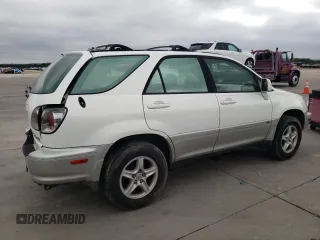 2002 Lexus RX 300 with VIN JTJHF10U720255271, listed as a Copart auction lot 70510154 with 249,063 mi miles and Salvage Title. Bid and sale history available at carsss.com. Image 3.