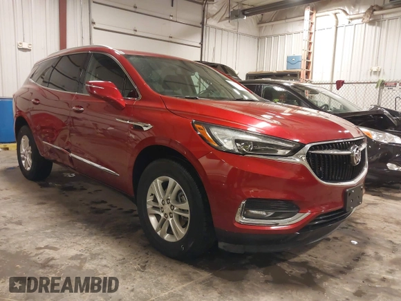 2020 Buick Enclave Preferred with VIN 5GAERAKW8LJ236592, listed as a IAAI auction lot 41454840 with 55,262 mi miles and . Bid and sale history available at carsss.com. Image 1.