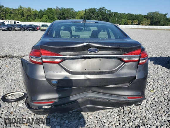 2017 Ford Fusion S with VIN 3FA6P0G75HR411128, listed as a Copart auction lot 52866405 with 80,706 mi miles and Non Repairable. Bid and sale history available at DreamBid. Image 6.