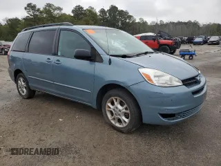 2005 Toyota Sienna LE with VIN 5TDBA23C15S048389, listed as a Copart auction lot 50752865 with 185,829 mi miles and Salvage Title. Bid and sale history available at DreamBid. Image 4.