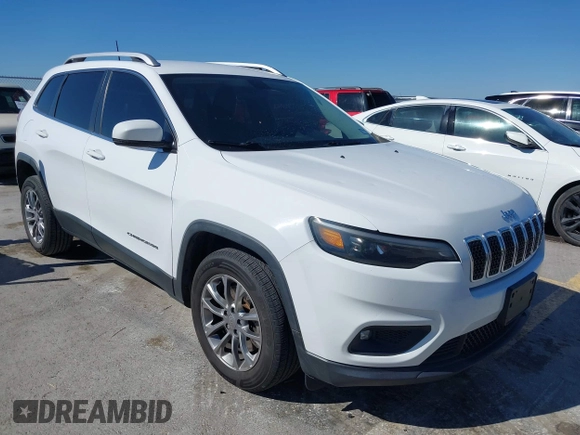 2019 Jeep Cherokee Latitude Plus with VIN 1C4PJLLNXKD290098, listed as a IAAI auction lot 40840063 with 202,244 mi miles and . Bid and sale history available at DreamBid. Image 1.
