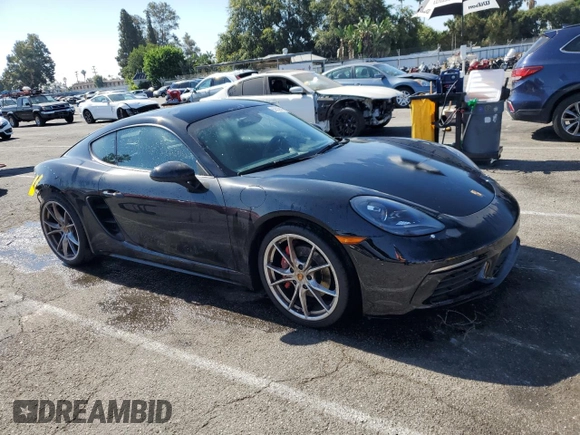 2018 Porsche 718 Cayman S z VIN WP0AB2A81JK278930, wystawiony jako Copart lot #56556163 z przebiegiem 27 569 mil mil oraz . Historia ofert i sprzedaży dostępna na DreamBid. Obrazek 4.