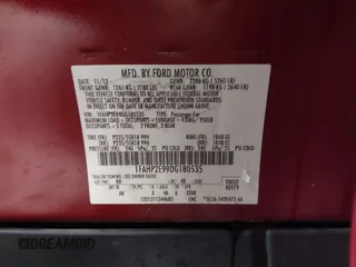2013 Ford Taurus SEL with VIN 1FAHP2E99DG180535, listed as a IAAI auction lot 41741619 with 193,665 mi miles and . Bid and sale history available at carsss.com. Image 9.