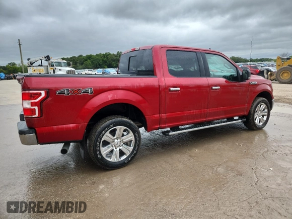 2020 Ford F-150 XL with VIN 1FTEW1E58LFB80912, listed as a Copart auction lot 65170605 with 75,815 mi miles and Salvage title. Bid and sale history available at DreamBid. Image 3.
