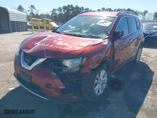 2015 Nissan Rogue SV with VIN 5N1AT2MK0FC796528, listed as a IAAI auction lot 41574376 with 143,783 mi miles. Bid and sale history available at carsss.com. Image 6.