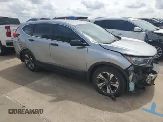 2019 Honda CR-V LX with VIN 2HKRW5H39KH420010, listed as a Copart auction lot 50635135 with 80,478 mi miles and Salvage Title. Bid and sale history available at DreamBid. Image 4.