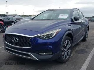 2018 Infiniti QX30 Luxury with VIN SJKCH5CR9JA047825, listed as a IAAI auction lot 40414723 with Not Provided miles and . Bid and sale history available at DreamBid. Image 2.