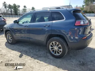 2019 Jeep Cherokee Latitude Plus z VIN 1C4PJMLB6KD438338, wystawiony jako Copart lot #51799865 z przebiegiem 71 810 mil mil oraz Szkody całkowita. Historia ofert i sprzedaży dostępna na DreamBid. Obrazek 2.