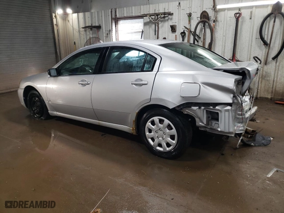 2007 Mitsubishi Galant ES with VIN 4A3AB36FX7E070188, listed as a Copart auction lot 44774395 with 105,420 mi miles and Salvage Title. Bid and sale history available at carsss.com. Image 2.