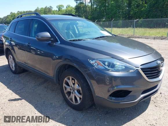 2014 Mazda CX-9 Touring with VIN JM3TB2CA0E0438247, listed as a IAAI auction lot 42190891 with 142,117 mi miles and . Bid and sale history available at carsss.com. Image 1.