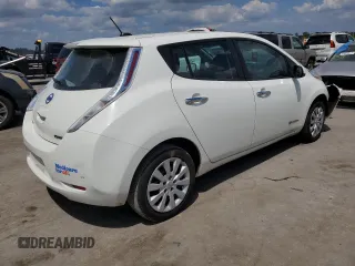 2017 Nissan LEAF SL with VIN 1N4BZ0CP5HC301693, listed as a Copart auction lot 64637913 with 46,815 mi miles. Bid and sale history available at carsss.com. Image 3.