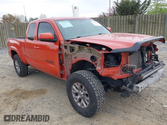 2016 Toyota Tacoma SR with VIN 5TFSX5EN5GX046740, listed as a IAAI auction lot 41998880 with 110,609 mi miles and . Bid and sale history available at DreamBid. Image 1.