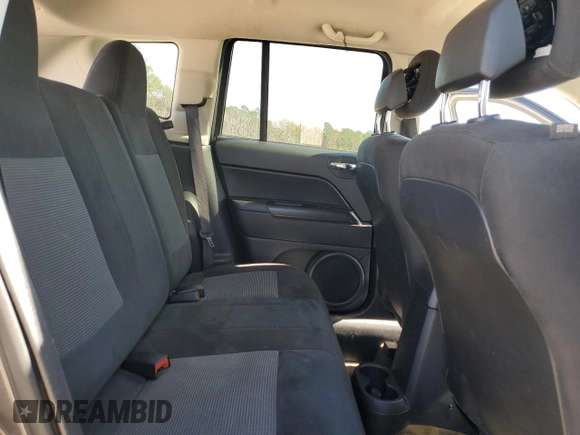 2017 Jeep Compass Sport with VIN 1C4NJCBA2HD147418, listed as a Copart auction lot 76757094 with 125,947 mi miles and Salvage Title. Bid and sale history available at carsss.com. Image 11.