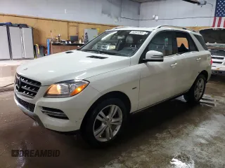 2012 Mercedes-Benz M with VIN 4JGDA5HB9CA013647, listed as a Copart auction lot 54341265 with 167,514 mi miles and Clean Title. Bid and sale history available at carsss.com. Image 1.