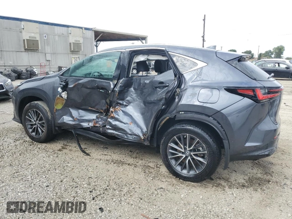 2023 Lexus NX 250 z VIN 2T2ADCAZXPC003877, wystawiony jako Copart lot #54596895 z przebiegiem 14 597 mil mil oraz Szkoda całkowita • Salvage title. Historia ofert i sprzedaży dostępna na DreamBid. Obrazek 2.