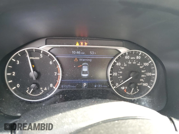 2019 Nissan Altima SR with VIN 1N4BL4CVXKC209736, listed as a Copart auction lot 48534995 with 81,525 mi miles and Salvage Title. Bid and sale history available at carsss.com. Image 9.