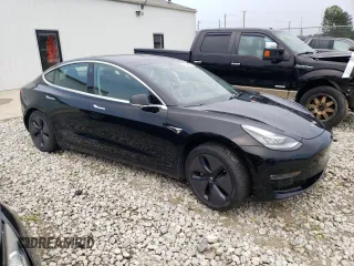 2018 Tesla Model 3 Long Range Battery with VIN 5YJ3E1EA9JF036326, listed as a Copart auction lot 56268674 with Not Provided miles and Non Repairable. Bid and sale history available at DreamBid. Image 4.